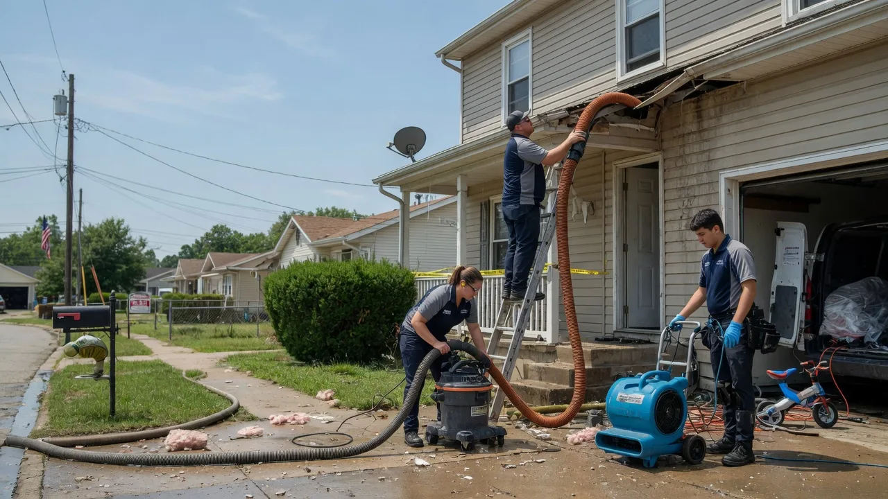 Water Damage Restoration in Hartsville, IN near me